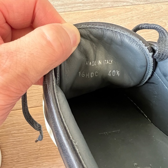 Dior Men's Leather Sneakers - Black - Picture 4 of 6